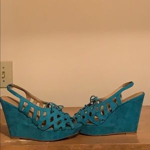Nine West wedge shoes